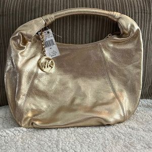 MICHAEL KORS shoulder bag in gold